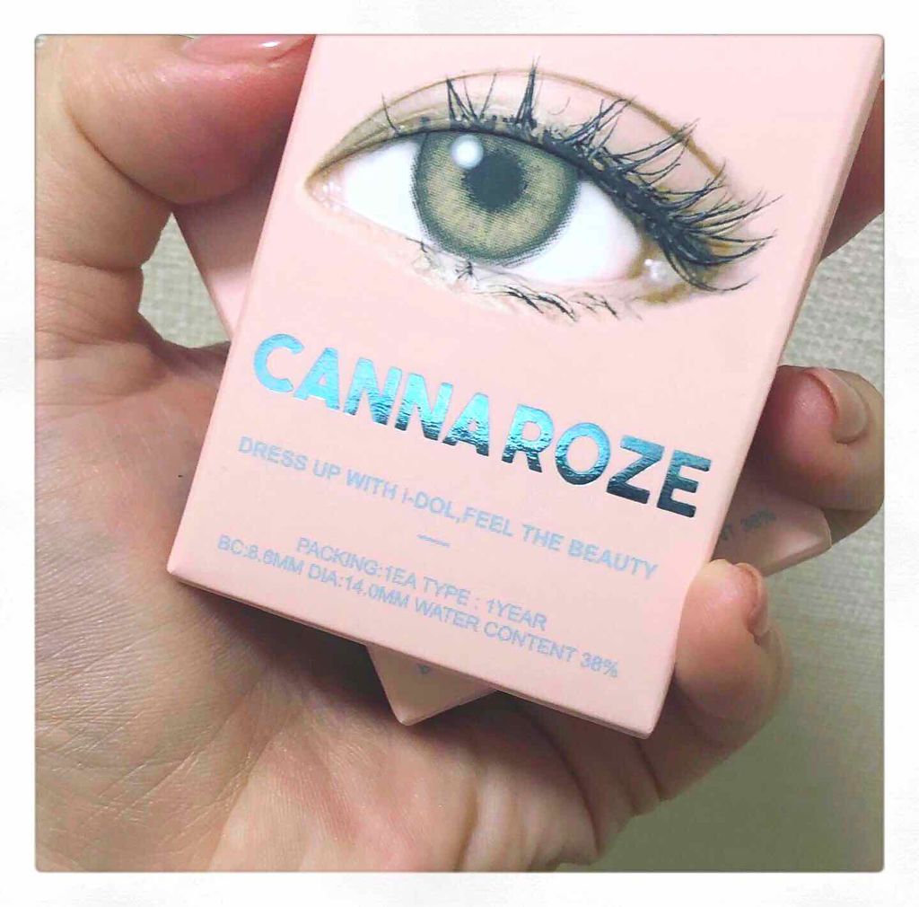 CANNA ROZE 1year/URIA i-DOL/カラーコンタクトレンズを使ったクチコミ(1枚目)