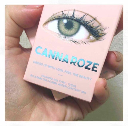 CANNA ROZE 1year/URIA i-DOL/カラーコンタクトレンズを使ったクチコミ(1枚目)