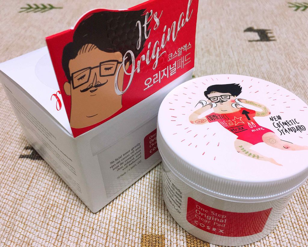 ワンステップオリジナルクリアパッド/COSRX/トナーパッドを使ったクチコミ（1枚目）