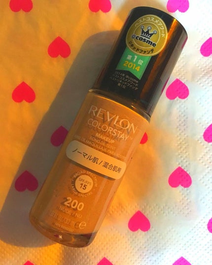 カラーステイ メイクアップ/REVLON/リキッドファンデーションを使ったクチコミ(1枚目)