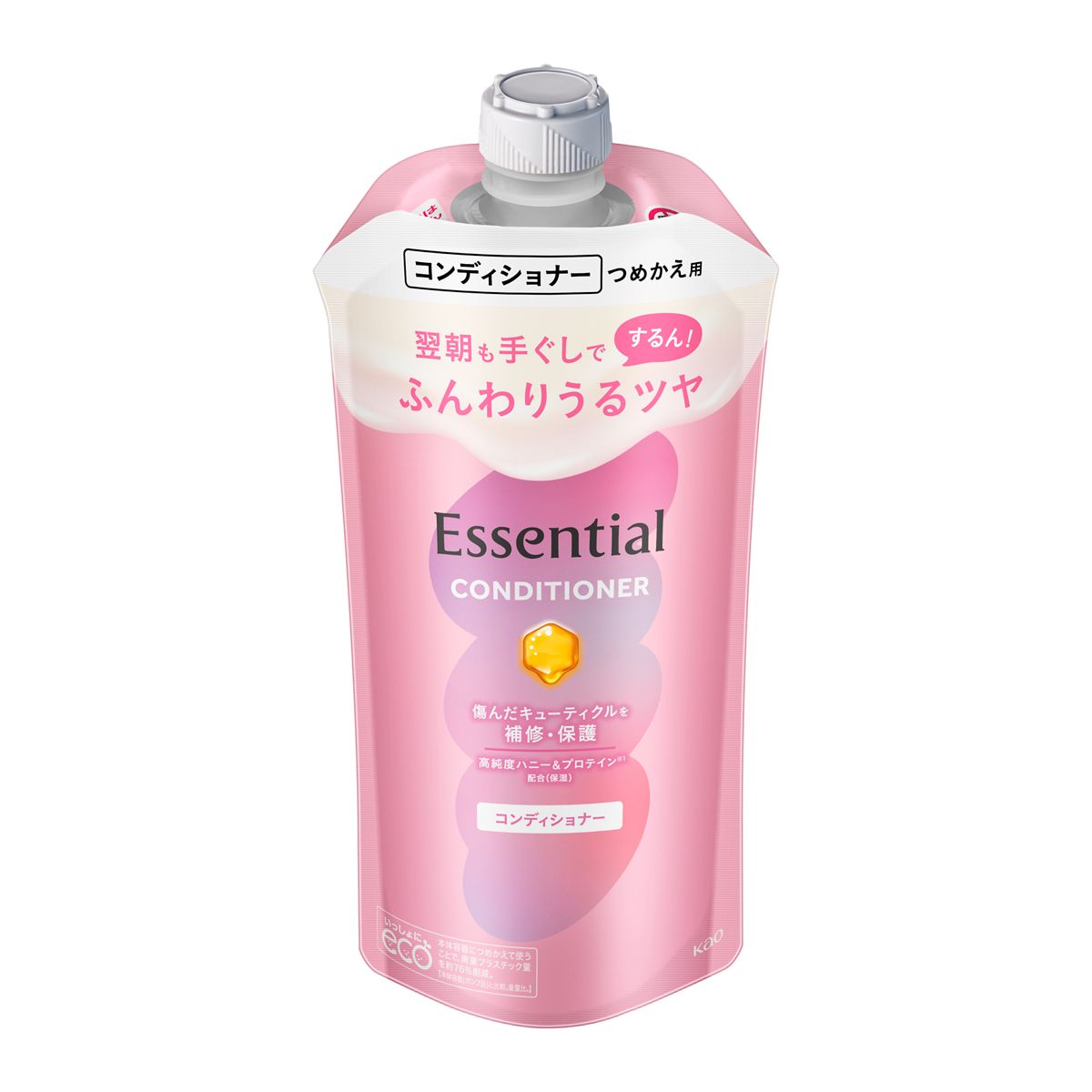 エッセンシャル ふんわりうるツヤ シャンプー／コンディショナー コンディショナーつめかえ(300ml)