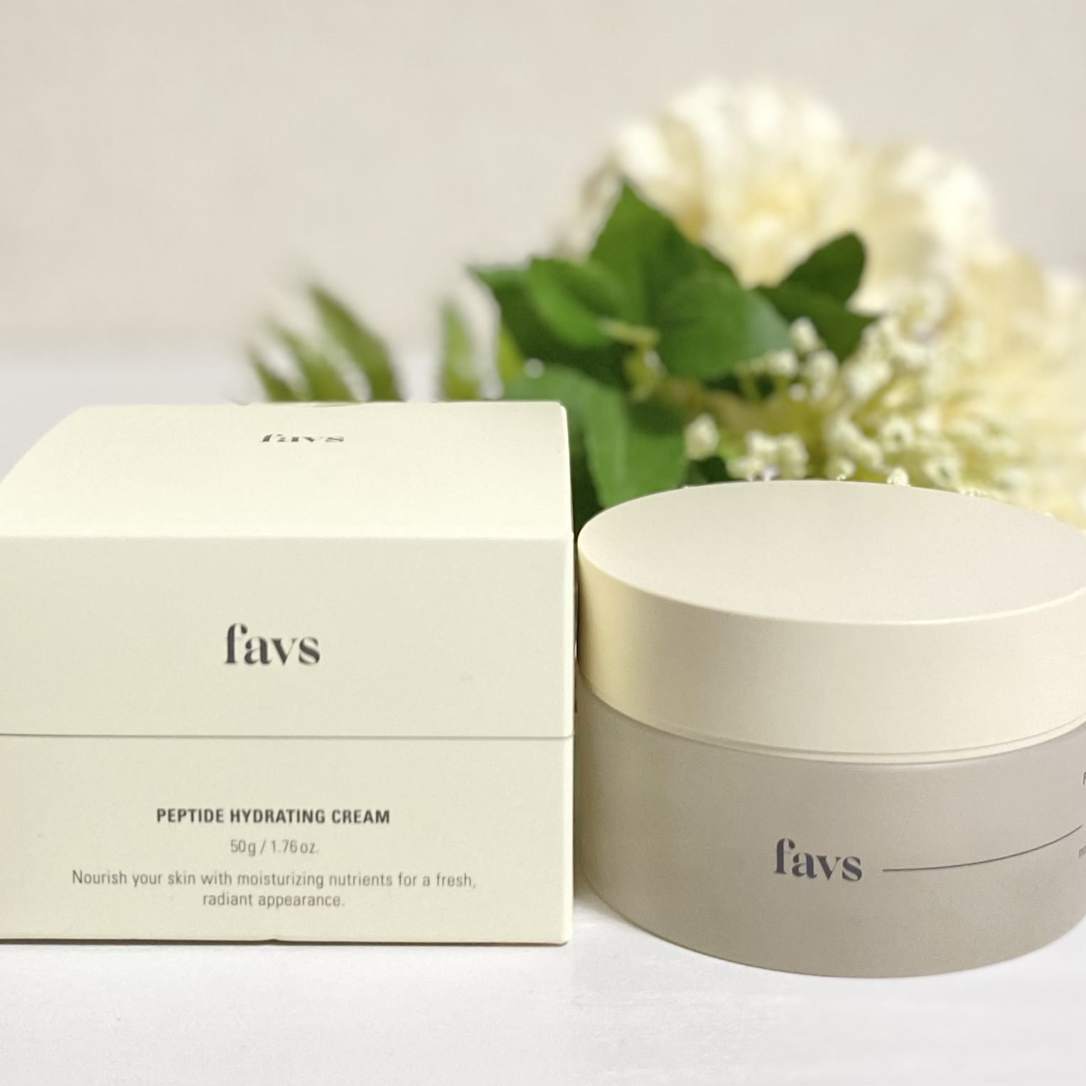 ペプチドハイドレーティングクリーム/favs/フェイスクリームを使ったクチコミ（2枚目）