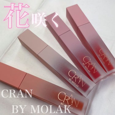 BLOOM JELLY TINT /CRAN BY MOLAK /口紅を使ったクチコミ（1枚目）