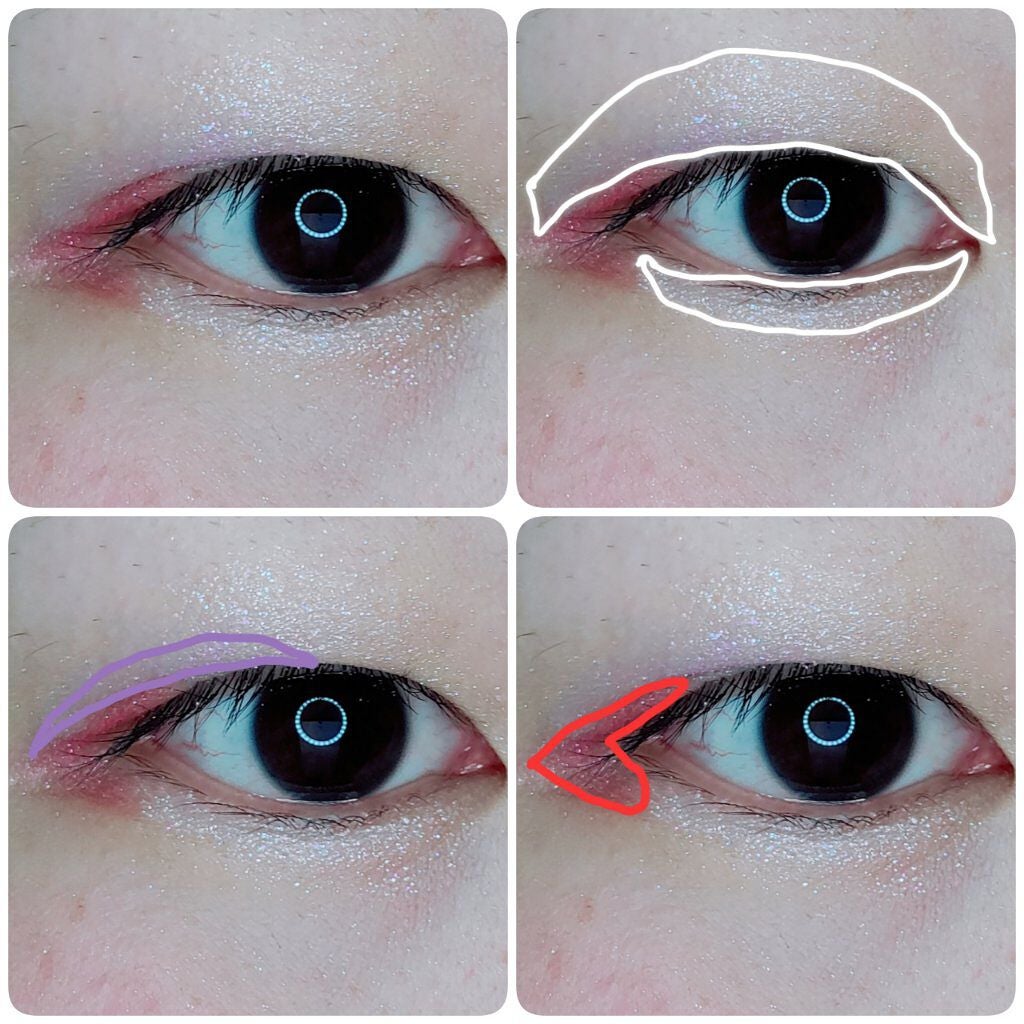 プリズムヴィーナス アイズ/Visée/アイシャドウパレットを使ったクチコミ(4枚目)