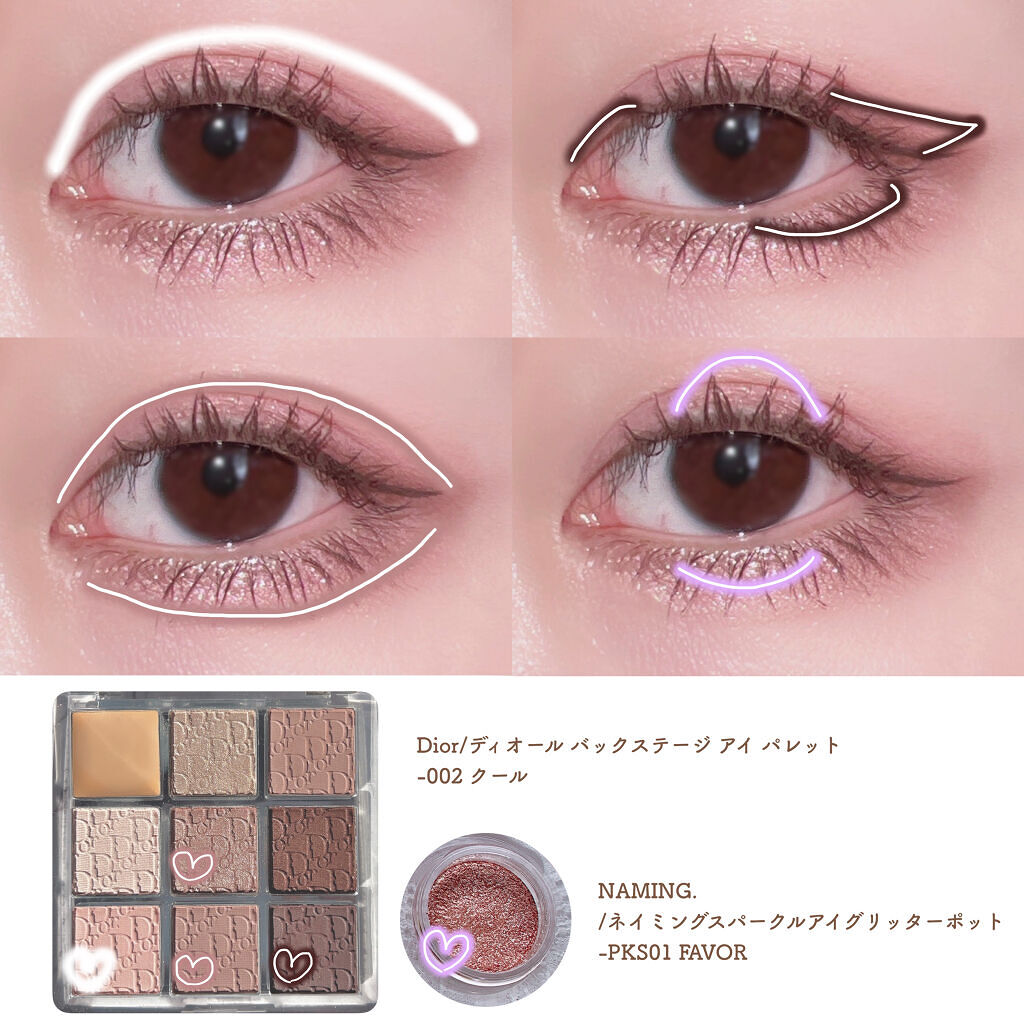 ディオール バックステージ アイ パレット/Dior/アイシャドウパレットを使ったクチコミ（2枚目）