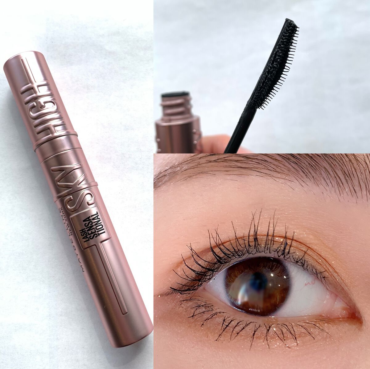 スカイハイ/MAYBELLINE NEW YORK/マスカラを使ったクチコミ(3枚目)