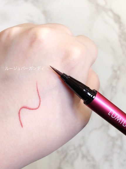 スキルレスライナー/LUMIURGLAS/リキッドアイライナーを使ったクチコミ(3枚目)