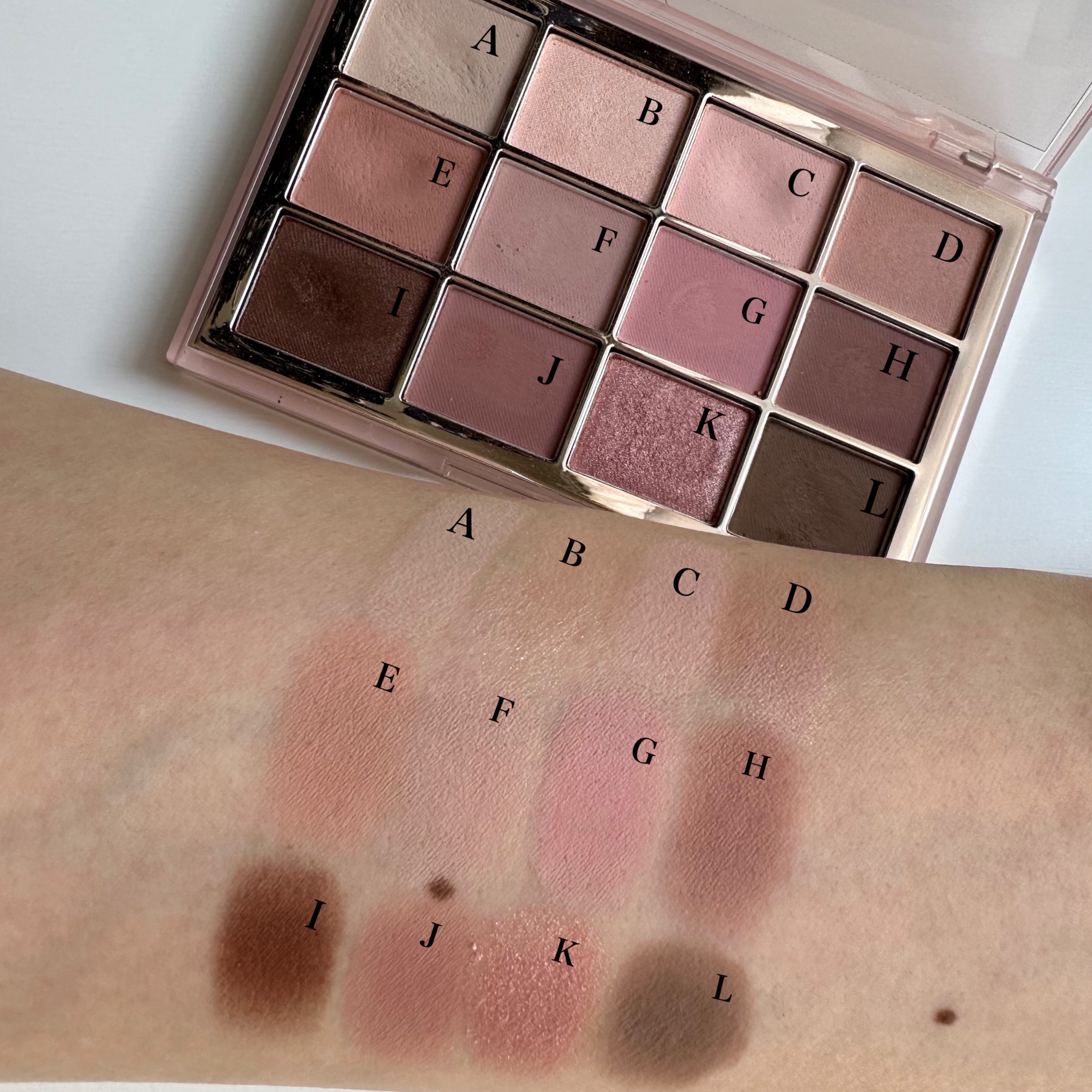 ソフトブラーリングアイパレット 02.リバリーブラーリング/wakemake/アイシャドウパレットを使ったクチコミ（2枚目）