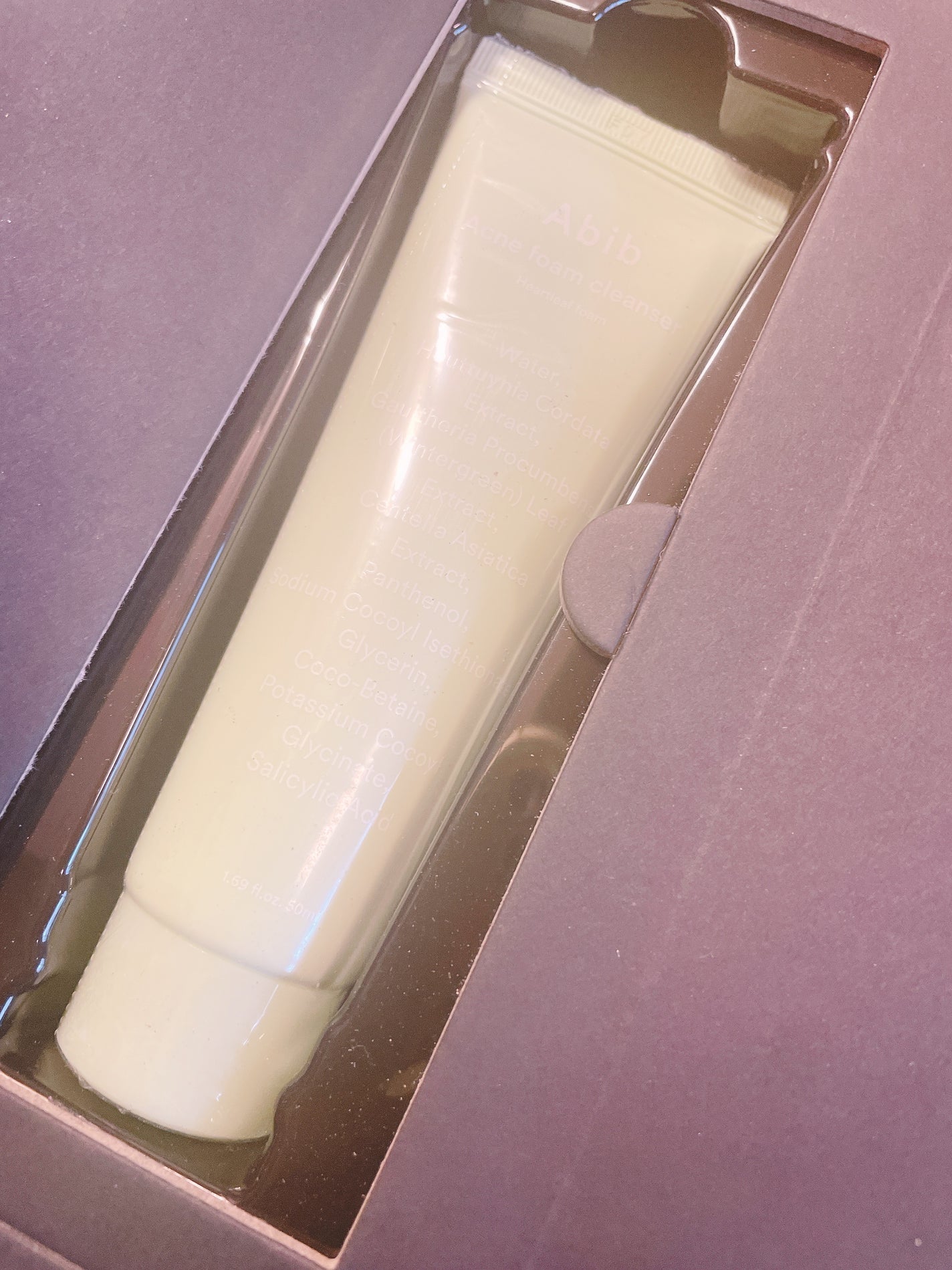 ドクダミ 洗顔 フォームクレンジング/Abib /洗顔フォームを使ったクチコミ(3枚目)