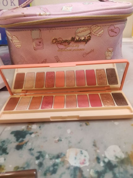 プレイカラー アイシャドウ/ETUDE/アイシャドウパレットを使ったクチコミ(2枚目)