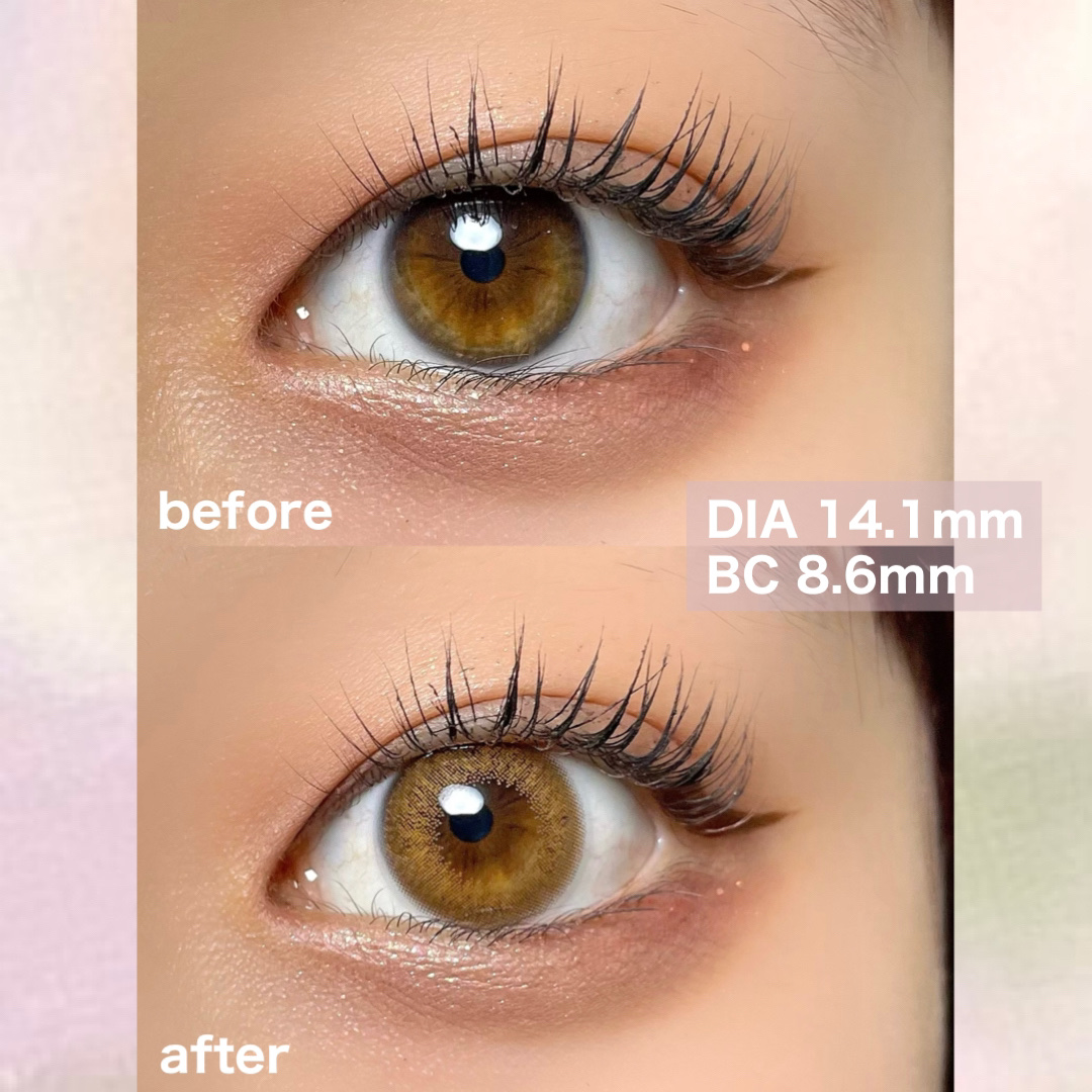 HARNE 1day/HARNE/ワンデー（１DAY）カラコンを使ったクチコミ（3枚目）