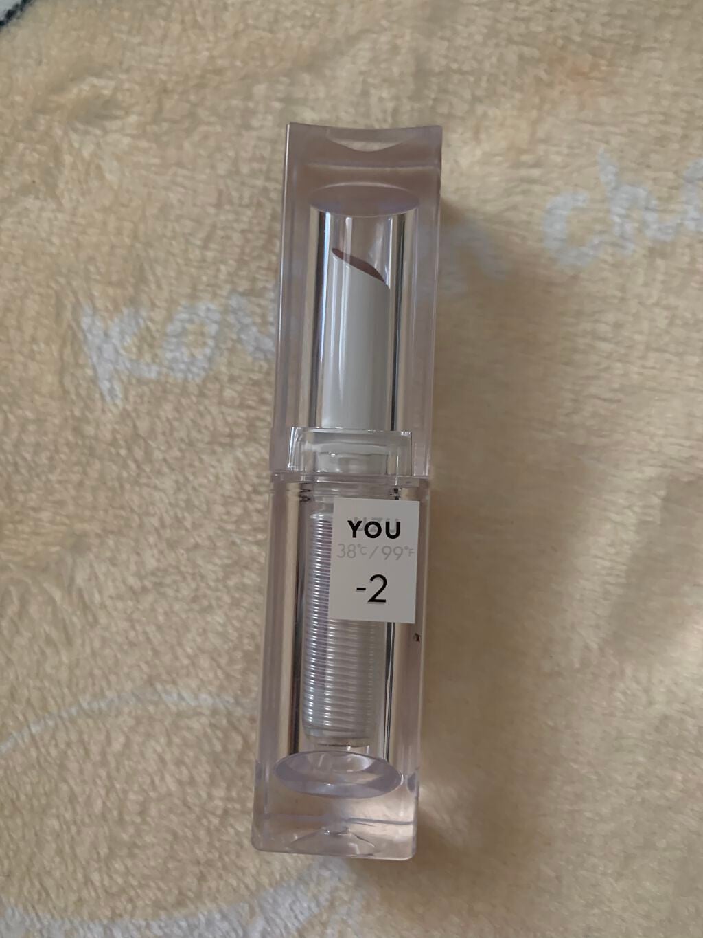 38℃/99℉ LIPSTICK <YOU>/UZU BY FLOWFUSHI/口紅を使ったクチコミ(1枚目)