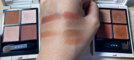 RMK シンクロマティック アイシャドウパレット/RMK/アイシャドウパレットを使ったクチコミ(4枚目)