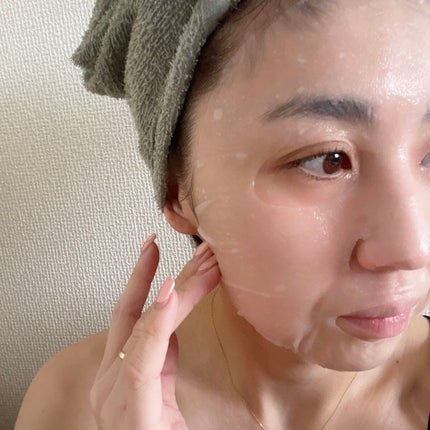 ルミナスマスク (ケアクリーム付き) /cerXcer/シートマスク・パックを使ったクチコミ(4枚目)