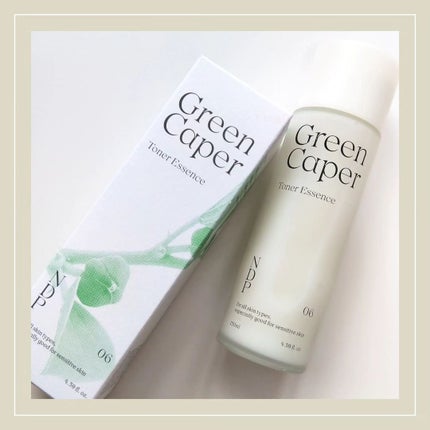 Green Caper Toner Essence/NATURAL DERMA PROJECT/化粧水を使ったクチコミ(1枚目)
