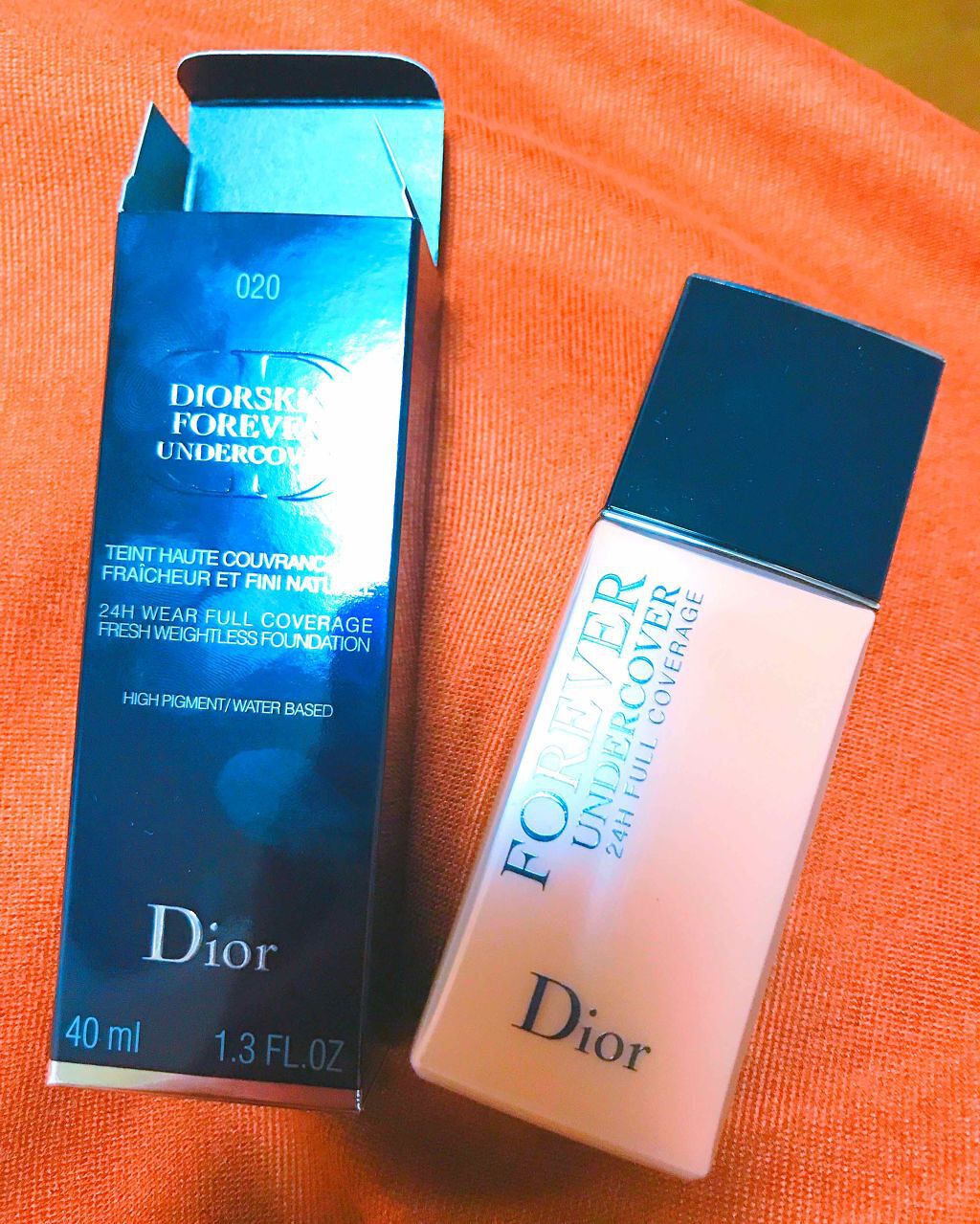 ディオールスキン フォーエヴァー アンダーカバー/Dior/リキッドファンデーションを使ったクチコミ（1枚目）