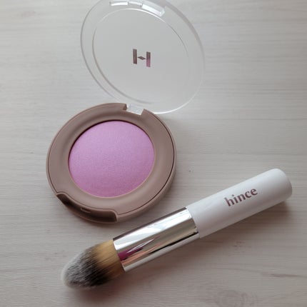 トゥルーディメンショングロウチーク/hince/パウダーチークを使ったクチコミ(4枚目)