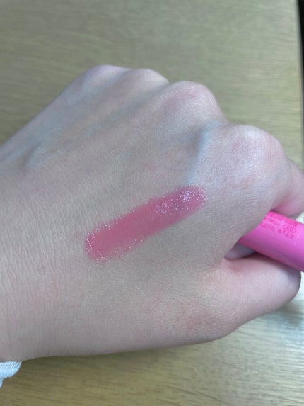 エテュセ リップエディション(プランパールージュ)ウォームスタイル 02 ミルキーピンク/ettusais/口紅を使ったクチコミ(2枚目)