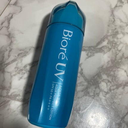 ビオレUV アクアリッチ アクアプロテクトローション(水層パック)/ビオレ/日焼け止めローションを使ったクチコミ(1枚目)