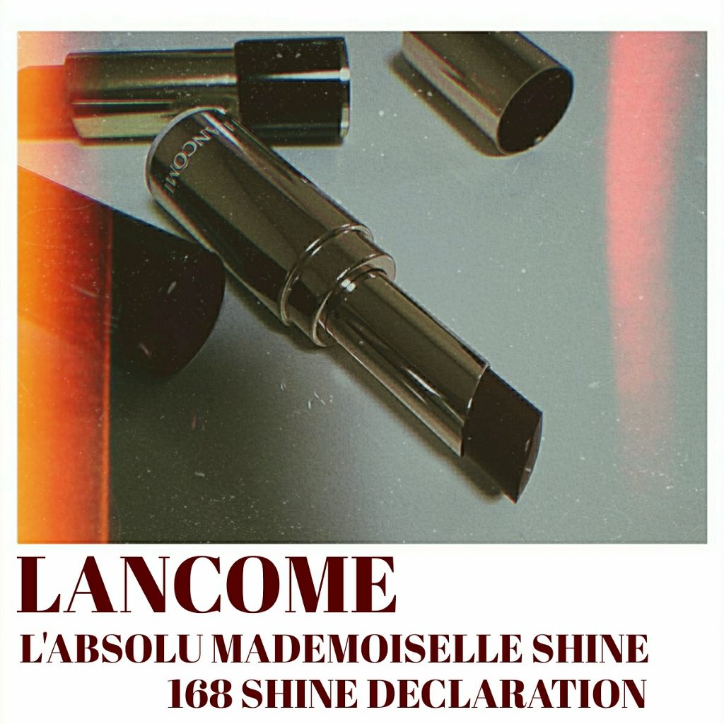 ラプソリュ マドモワゼルシャイン/LANCOME/口紅を使ったクチコミ(1枚目)