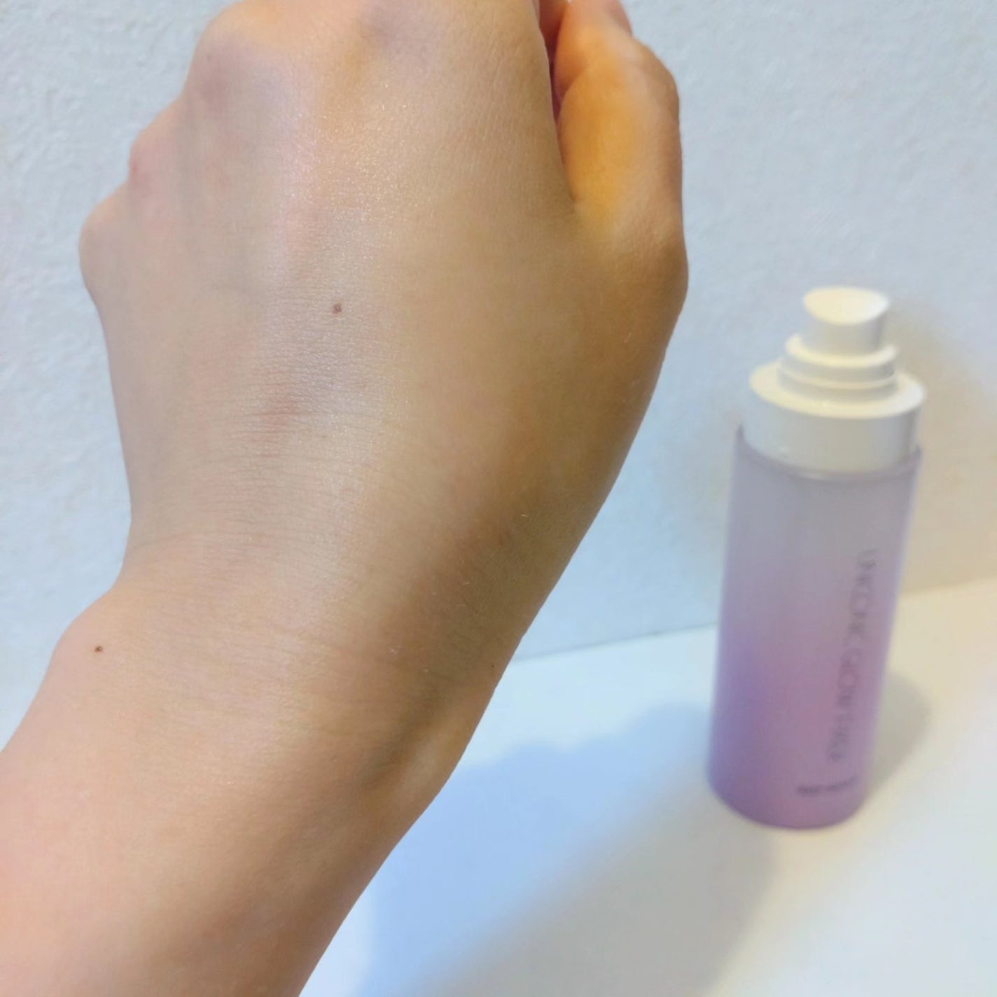 ユニコーン メイクアップグローフィックスミスト/SELF BEAUTY/フィックスミストを使ったクチコミ(8枚目)