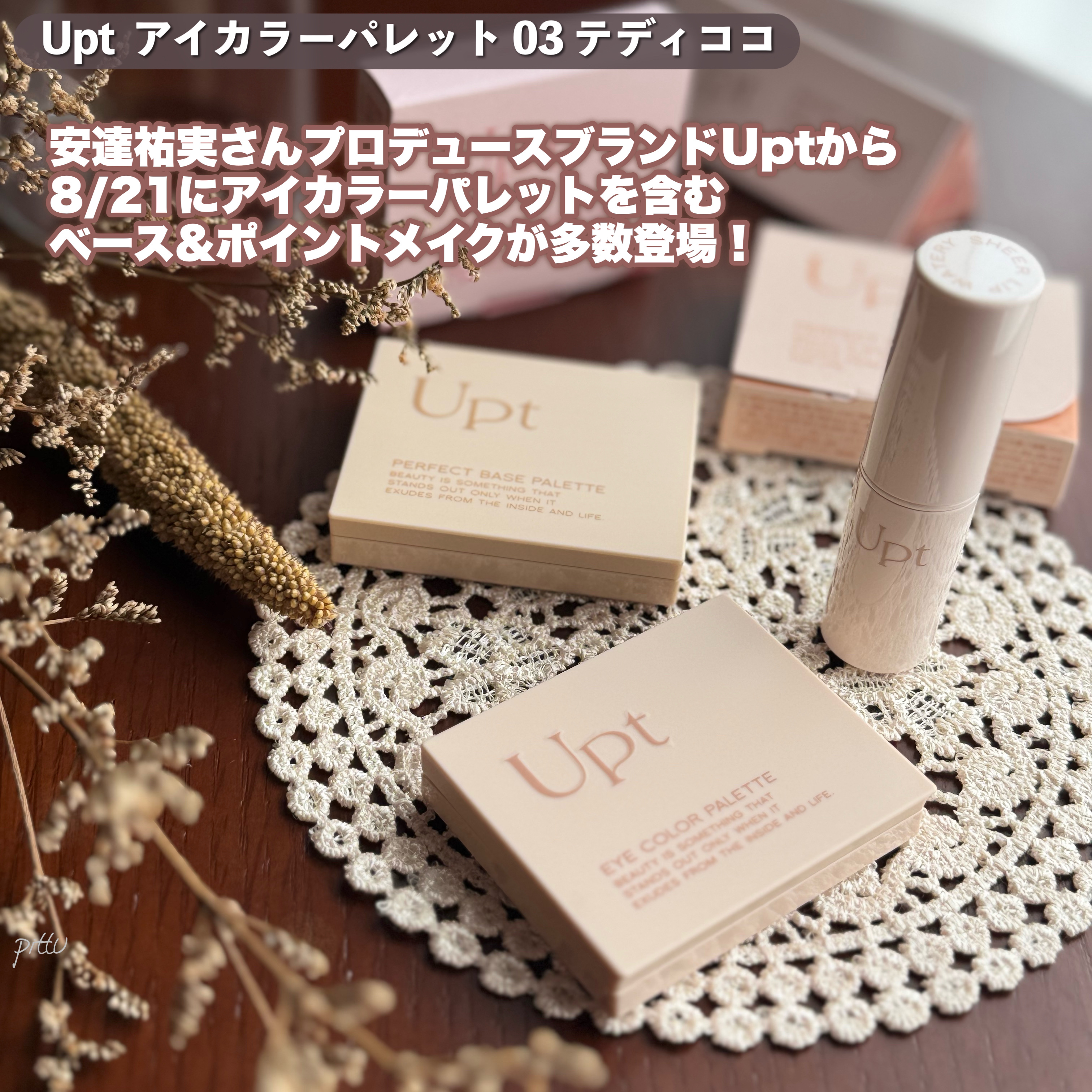 アイカラーパレット/Upt/アイシャドウパレットを使ったクチコミ（2枚目）