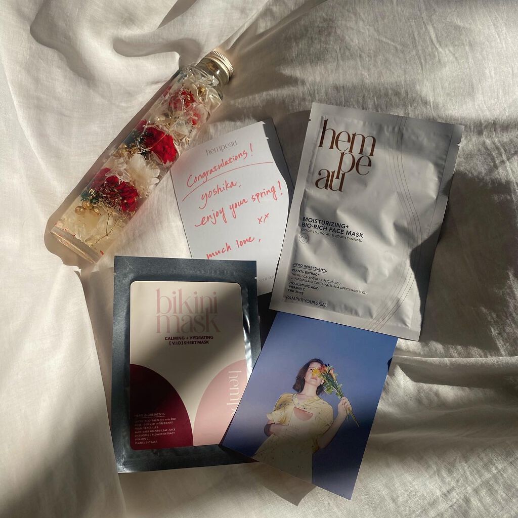 ヘンポフェイスマスク/hempeau/シートマスク・パックを使ったクチコミ（1枚目）