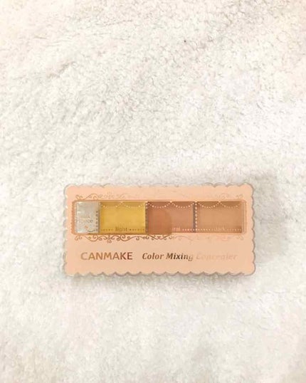 カラーミキシングコンシーラー/キャンメイク/パレットコンシーラーを使ったクチコミ(1枚目)