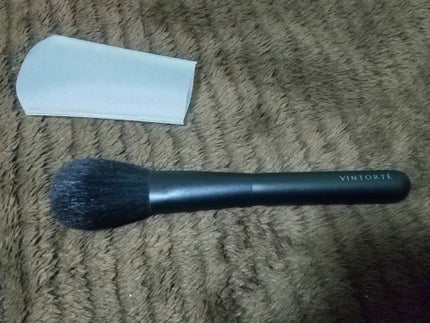 熊野筆チークブラシ/ヴァントルテ/メイクブラシを使ったクチコミ(3枚目)
