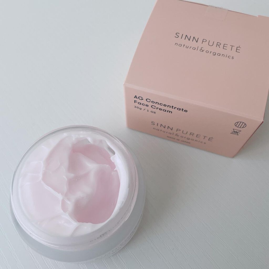 AGコンセントレイト フェイスクリーム/SINN PURETÉ/フェイスクリームを使ったクチコミ（2枚目）