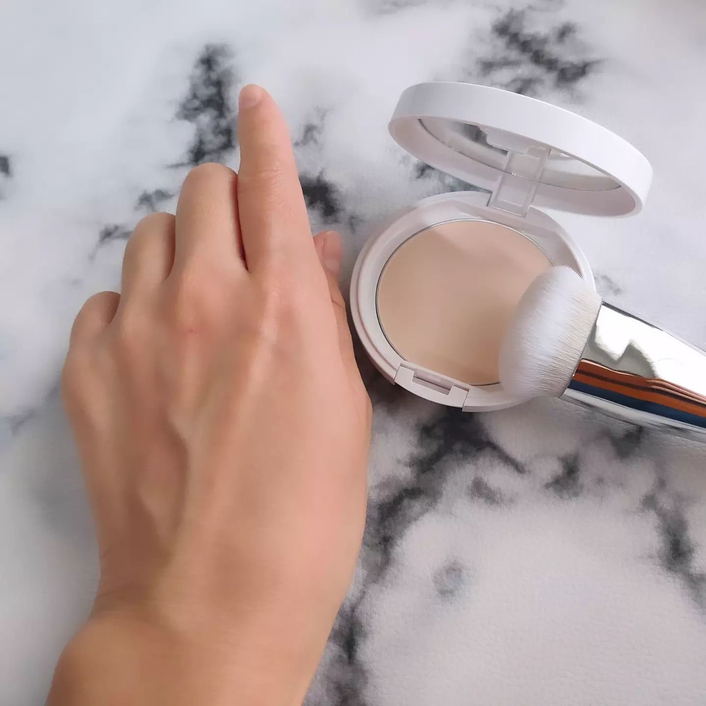 Nose Shading Fan Brush SUN03/okhee/その他を使ったクチコミ（3枚目）