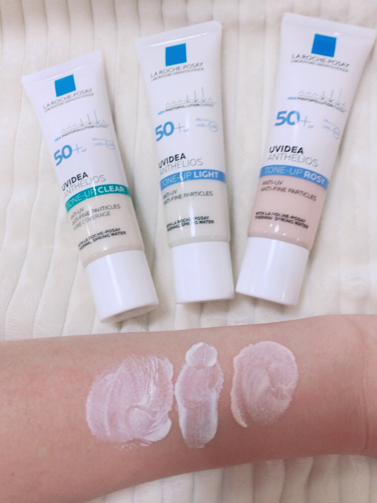 UVイデア XL プロテクショントーンアップ クリア/ラ ロッシュ ポゼ/化粧下地を使ったクチコミ（3枚目）