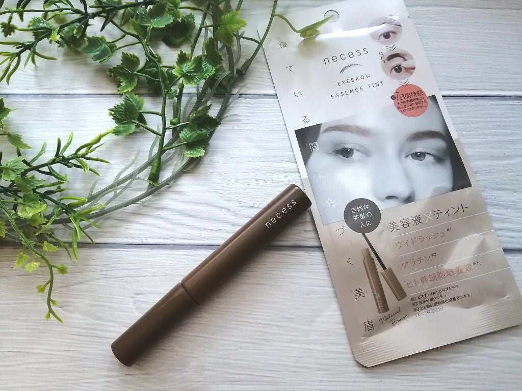 necess まゆ美容液ティント/コジット/眉ティントを使ったクチコミ(1枚目)