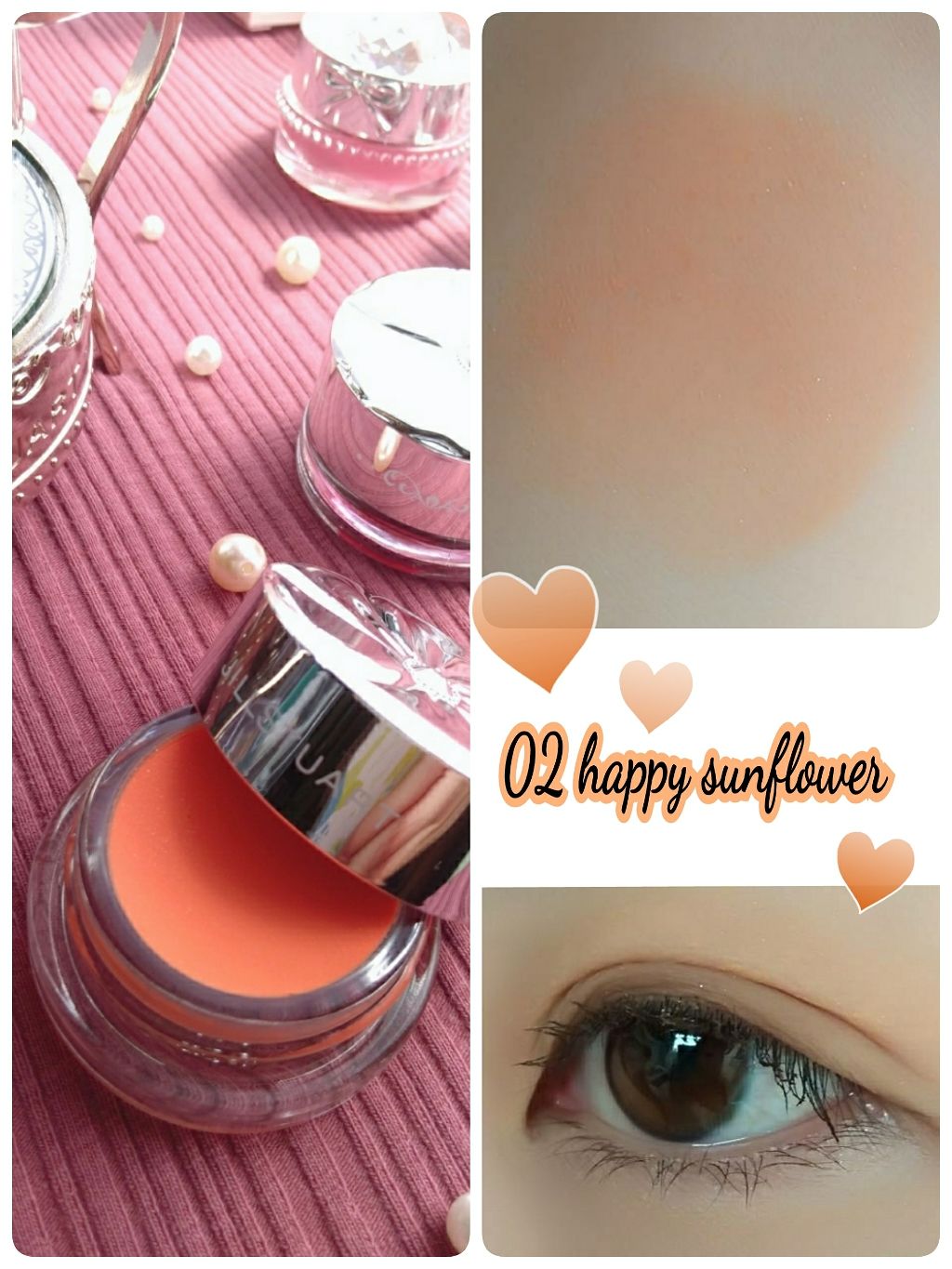 チーク&アイブロッサム/JILL STUART/ジェル・クリームアイシャドウを使ったクチコミ（2枚目）