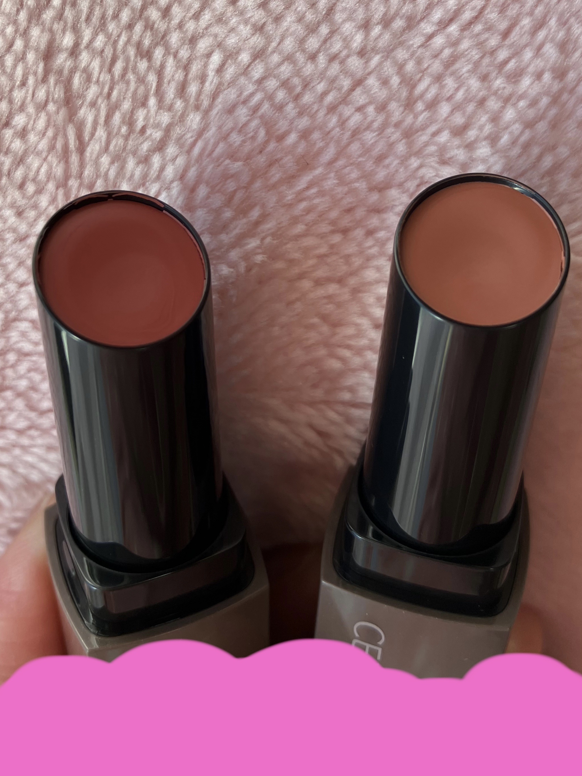 リップカラーシールド/CEZANNE/口紅を使ったクチコミ（2枚目）