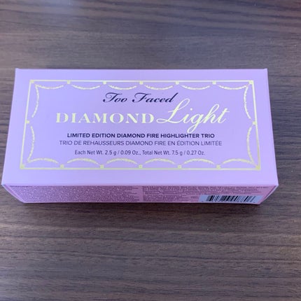 ~ダイヤモンドライト シリーズ~ マルチユース ハイライター トリオ/Too Faced/パウダーハイライトを使ったクチコミ(1枚目)