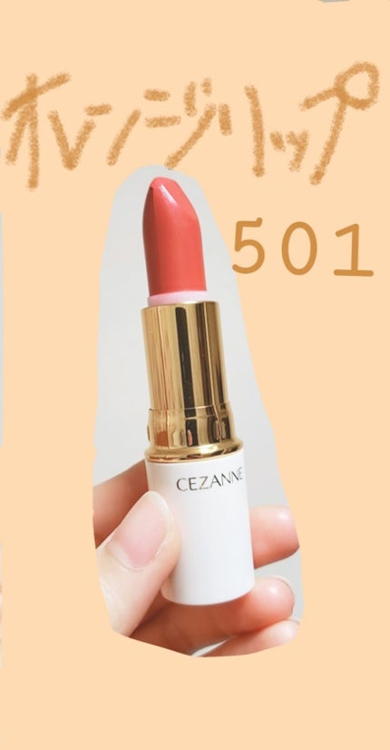 ラスティング リップカラーN/CEZANNE/口紅を使ったクチコミ(1枚目)