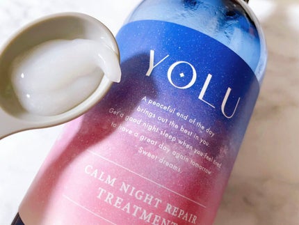 カームナイトリペアシャンプー/トリートメント/YOLU/市販シャンプーを使ったクチコミ(3枚目)