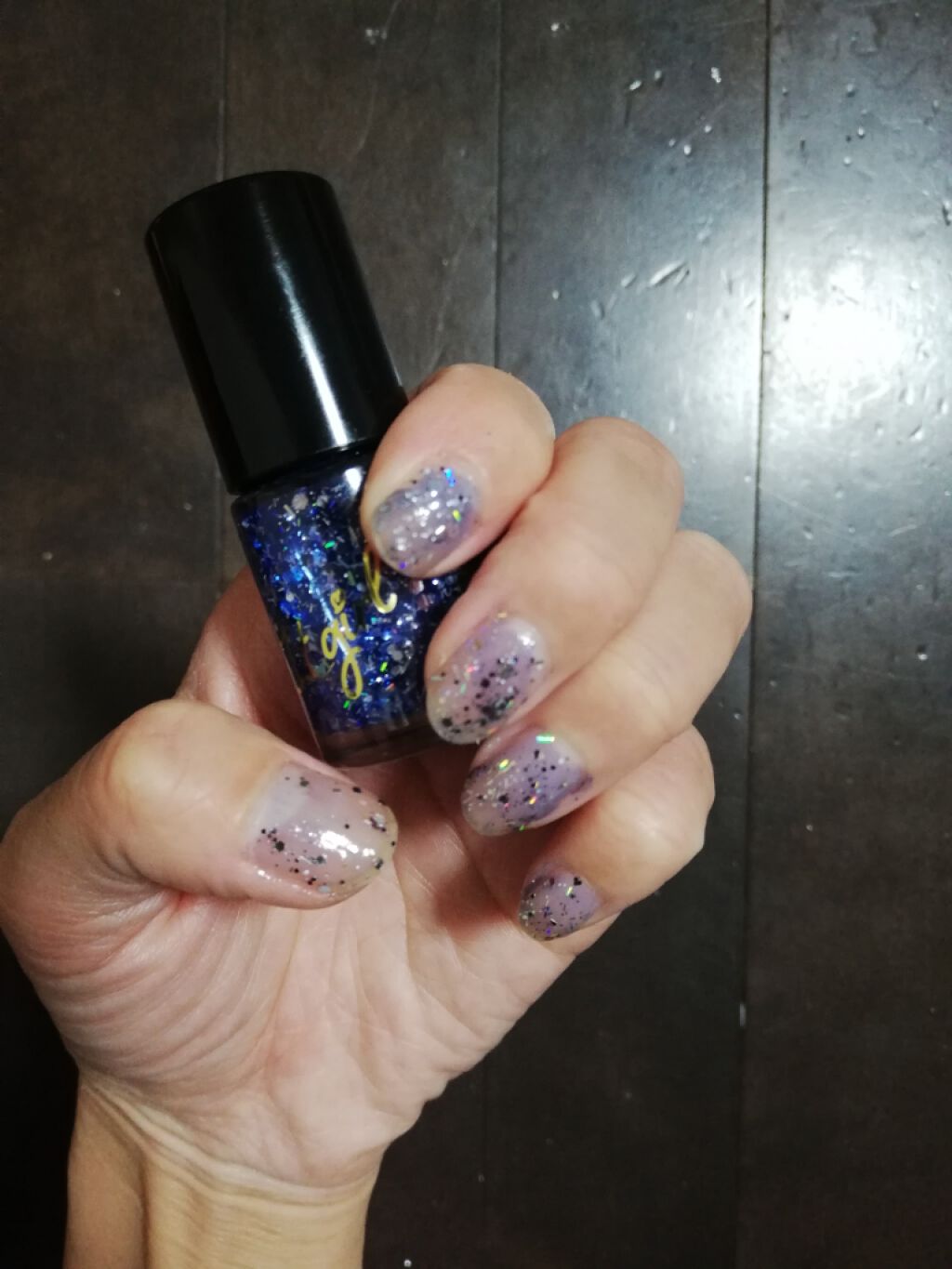 ITGグリッターネイル/DAISO/マニキュアを使ったクチコミ（1枚目）