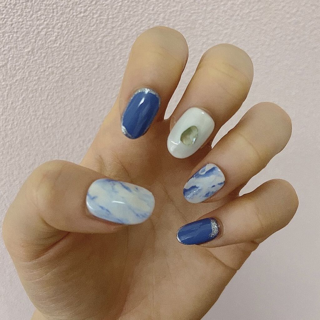 BRG ジェルネイル/DAISO/ジェルネイルを使ったクチコミ（3枚目）