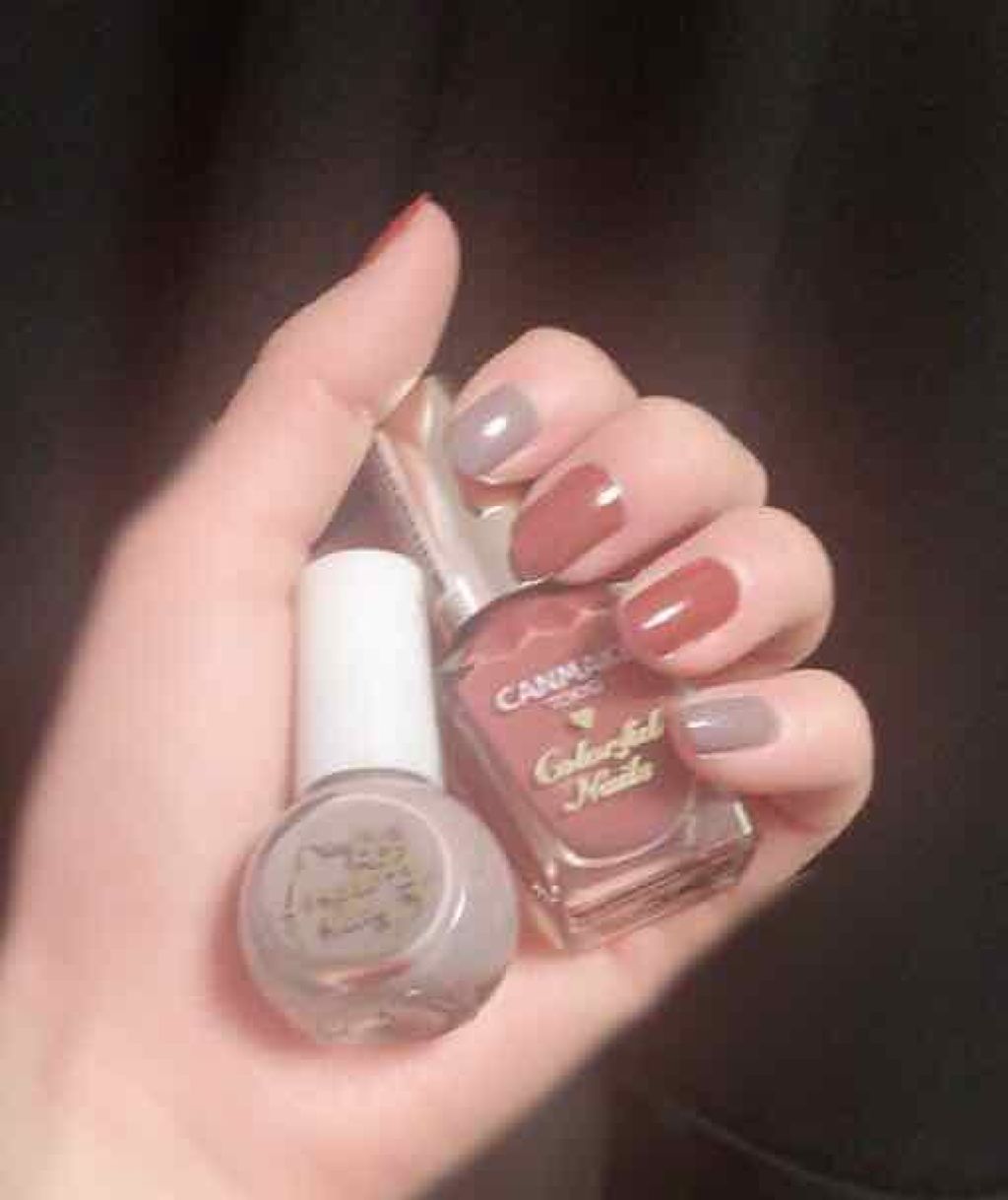 カラフルネイルズ/キャンメイク/マニキュアを使ったクチコミ(1枚目)