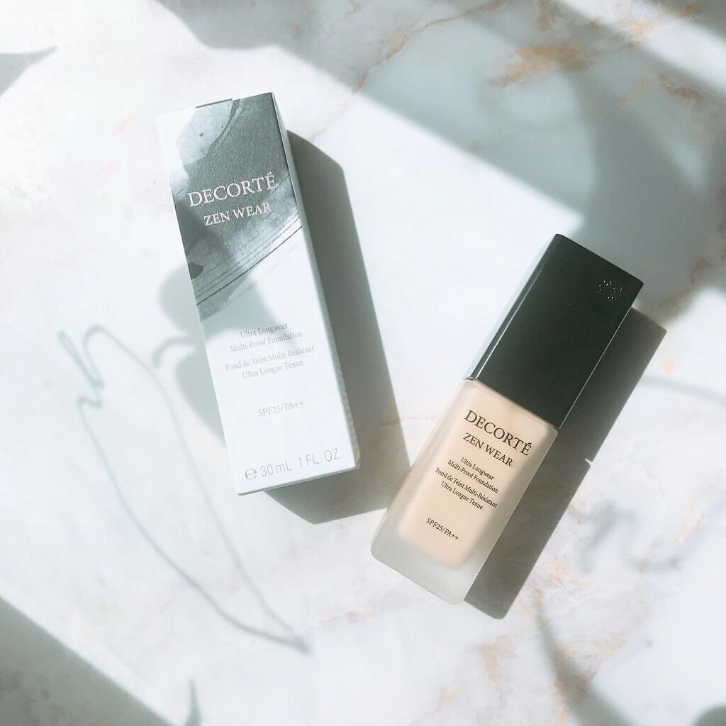 ゼン ウェア フルイド/DECORTÉ/リキッドファンデーションを使ったクチコミ（1枚目）