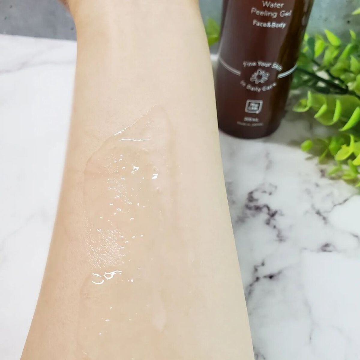 全身角質クリアゲル/NONON(ノンノン)/ピーリングを使ったクチコミ（3枚目）
