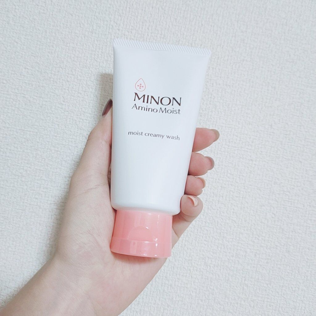 アミノモイスト モイストクリーミィ ウォッシュ/ミノン/洗顔フォームを使ったクチコミ（3枚目）