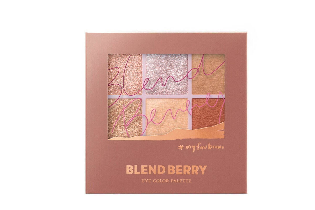 オーラクリエイション/BLEND BERRY/アイシャドウパレットを使ったクチコミ（2枚目）