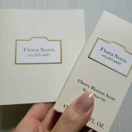 チェリーブロッサム リペアヘアオイル/Flora Notis JILL STUART/ヘアオイルを使ったクチコミ(1枚目)