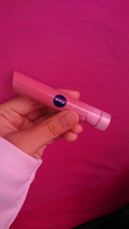 モイストピュアカラーリップ/ニベア/リップクリームを使ったクチコミ(1枚目)