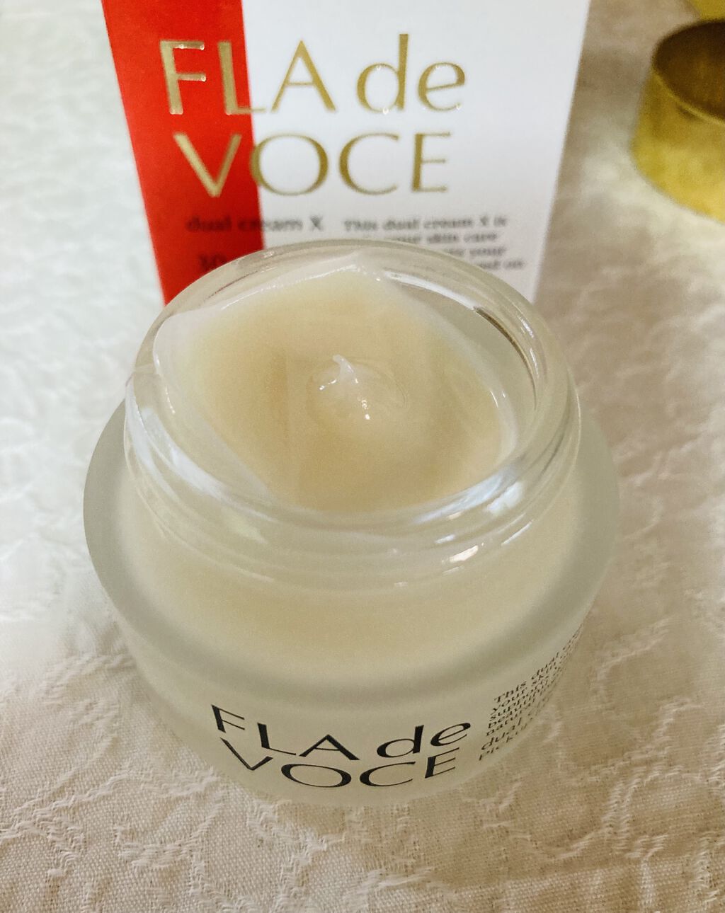 デュアル クリーム X/FLA de VOCE/フェイスクリームを使ったクチコミ（3枚目）