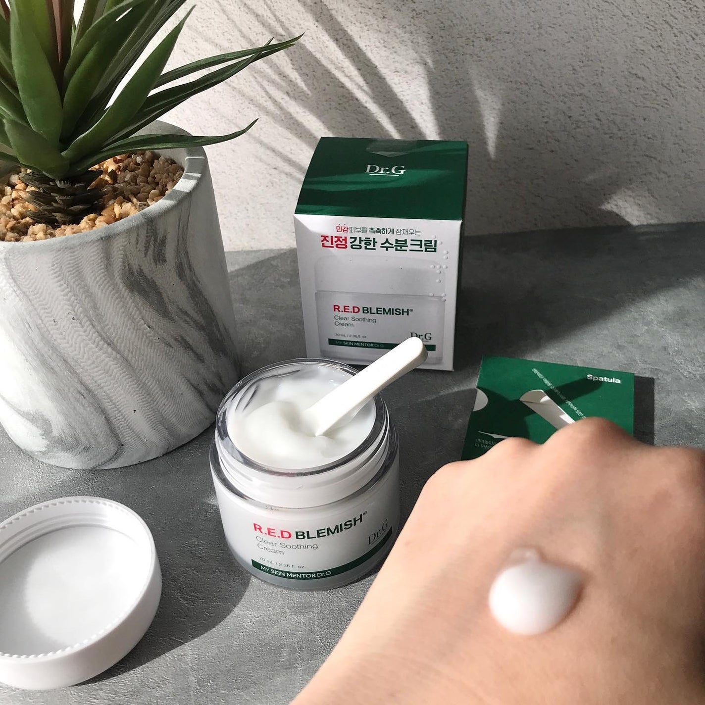 レッドブレミッシュ クリアスージングクリーム/Dr.G/フェイスクリームを使ったクチコミ(5枚目)