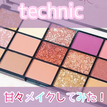 15 アイシャドウパレット/technic/パウダーアイシャドウを使ったクチコミ（1枚目）